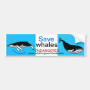 Search for save the whales bumper stickers Oceans