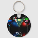 Search for cocktail glass key rings Martini