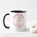 Search for north pole coffee mugs Santa claus