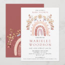Search for muted rainbow invitations Terracotta