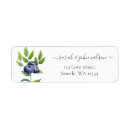 Search for blueberry return address labels Fruits