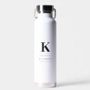 Search for black and white water bottles Small business