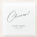 Search for glass coasters Black and white