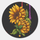 Search for sunflower drawing stickers Sunflowers