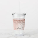 Search for rose gold tumblers Girly