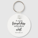 Search for friendship quotes key rings Typography