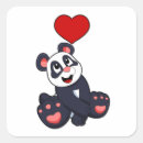 Search for panda heart stickers Kids