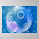 Search for soap bubble posters Blue