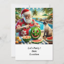 Search for bbq christmas invitations Claus