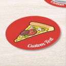 Search for pizza coasters Yellow