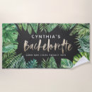 Search for palm leaf beach towels Modern