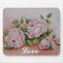 Search for wedding roses mousepads Vintage