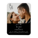 Search for calendar save the date magnets Black