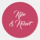 Search for maroon wedding stickers Vintage