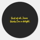 Search for christian humor stickers Jesus