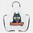 Search for siberian husky dog aprons Wolf