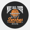 Search for basketball fan stickers Team