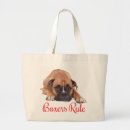 Search for boxer dog tote bags Puppy