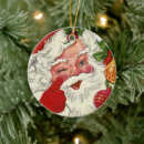 Search for winking santa christmas tree decorations Retro