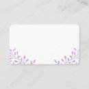 Search for orchid place cards Purple