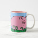 Search for pig design mugs Cartoon