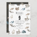 Search for reptile birthday invitations Animal