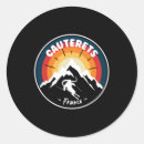 Search for vintage skiing stickers France