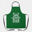 Search for st patrick day aprons Leprechaun