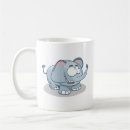 Search for funny elephants mugs Elephant illustration