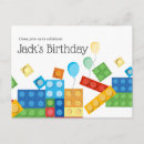 Search for building block invitations Boys