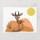 Search for desert animals postcards Deer
