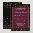 Search for black light wedding invitations Chic