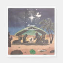 Search for christmas scene napkins Blue