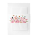 Search for invitation belly bands Floral