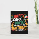Search for taco birthday cards Sombrero