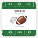 Search for first down stickers Kids birthday party