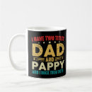 Search for fathers day pappy mugs Birthday