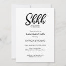 Search for surprise engagement party invitations Elegant