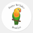 Search for lovebird stickers Parakeet