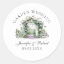 Search for romantic garden wedding stickers Floral