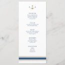 Search for nautical wedding menus Coastal