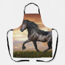 Search for black horses aprons Wild horse