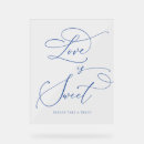 Search for candy bar wedding signs Love is sweet