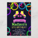 Search for glow skate party invitations Glow in the dark