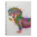 Search for dachshund notebooks Dachsund