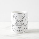 Search for pentagrams mugs Sigil of baphomet