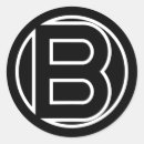 Search for black letter b stickers Initial