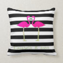 Search for black and white flamingo cushions Pink