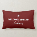 Search for nautical cushions Welcome aboard