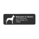 Search for great white return address labels Dog